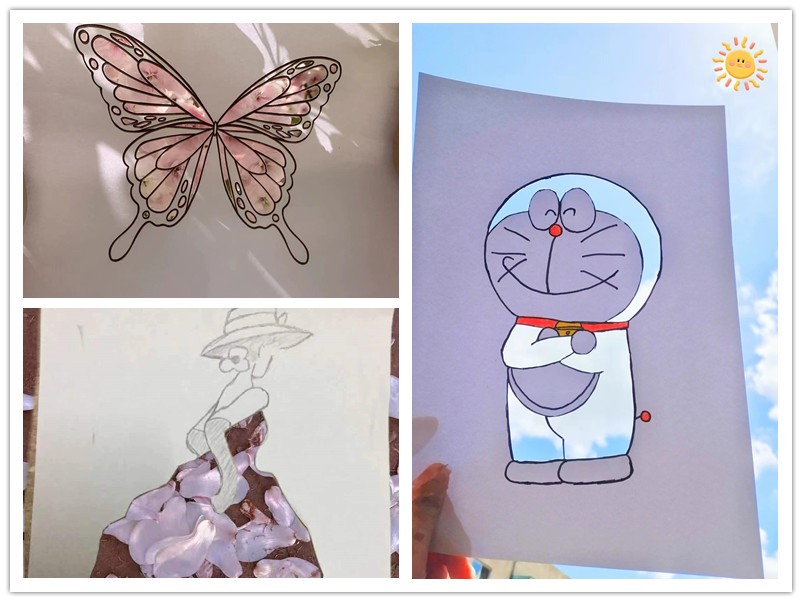 船舶工程學院開展“給春天穿件衣裳 ”創(chuàng)意剪紙 攝影活動