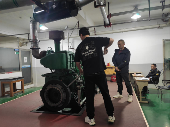 學(xué)校圓滿完成2025年第一期全省內(nèi)河一類輪機實操評估工作