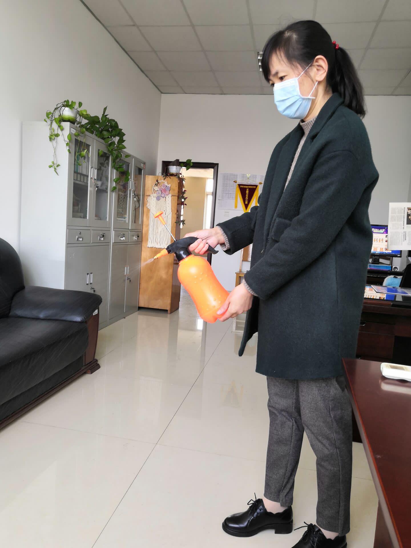 基礎(chǔ)教學(xué)部認(rèn)真做好開學(xué)前防疫消毒工作