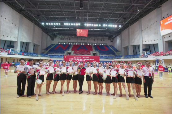 喜報(bào)：我校體育老師夏琪助力無(wú)錫市隊(duì)獲省教工啦啦操賽季軍