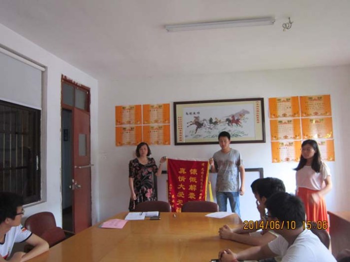 交通工程系師生積極為朱孟南家長(zhǎng)捐款