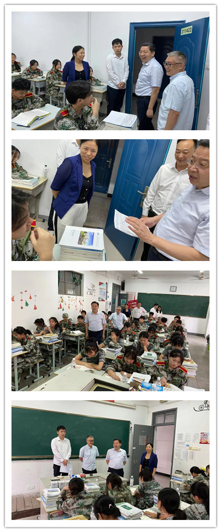 學校黨委書記、校長李虎蒞臨交通工程學院指導工作,看望21級新生