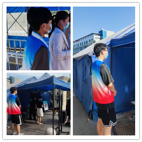 青春防疫、志愿有我 ——交通工程學(xué)院志愿者堅(jiān)守進(jìn)校疫情防控檢查崗