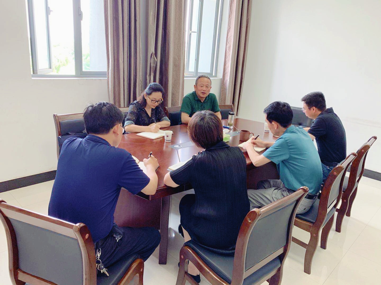 學(xué)?？萍寂c合作處赴南京交院調(diào)研