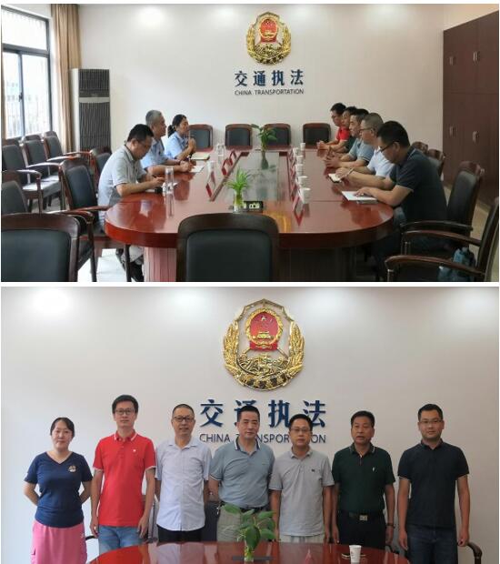 校黨委委員、副校長倪依純帶隊赴無錫市交通綜合執(zhí)法局第九執(zhí)法大隊進行交流慰問活動