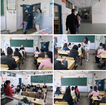 物流管理學院開展第二次疫情防控演練