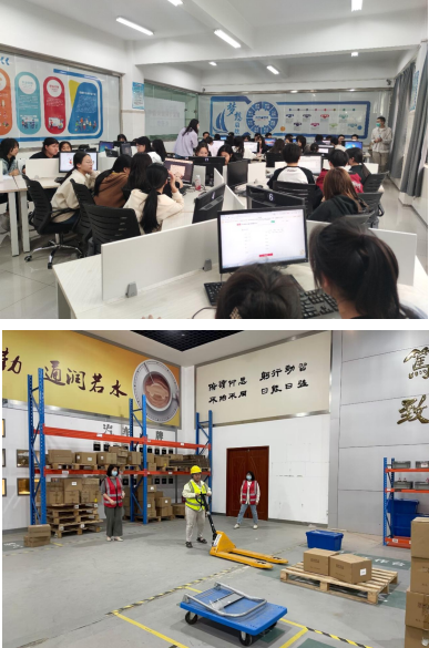 爭能手  賽技能 物流管理學(xué)院順利開展技能競賽月活動