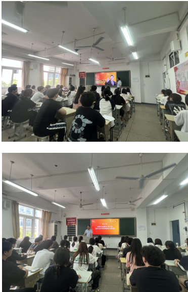 物流管理學(xué)院黨總支副書記深入班級(jí) 宣講習(xí)近平新時(shí)代中國(guó)特色社會(huì)主義思想