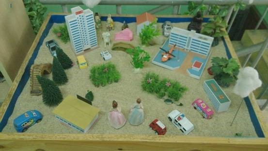 五月心理健康月系列活動之一（沙盤游戲團體心理輔導活動）