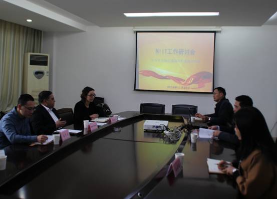 NIIT中國區(qū)總裁Kamal Dhuper先生一行來校交流訪問