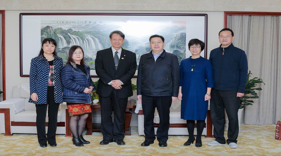 臺(tái)灣明新科技大學(xué)校長(zhǎng)一行來訪